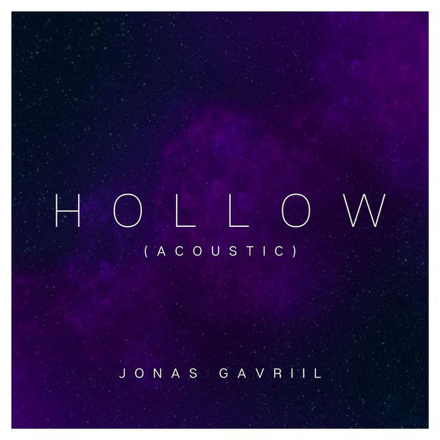 Cover-Grafik Hollow-Acoustic von Jonas Gavriil. ©2022 by Mr. Millermedia